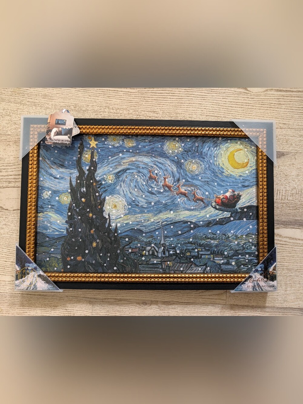 Parvez Taj- Starry Night Wall Art - Holiday Edition